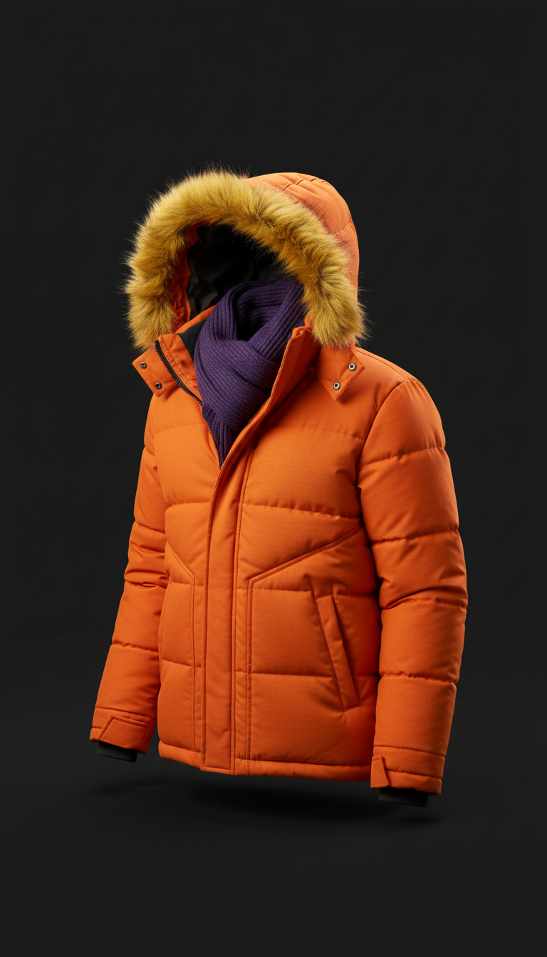 Fiery Orange Jacket